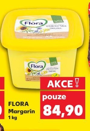 FLORA Margarín 1 kg