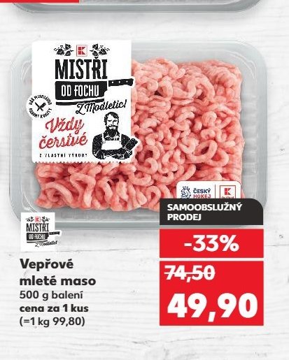 Vepřové mleté maso
