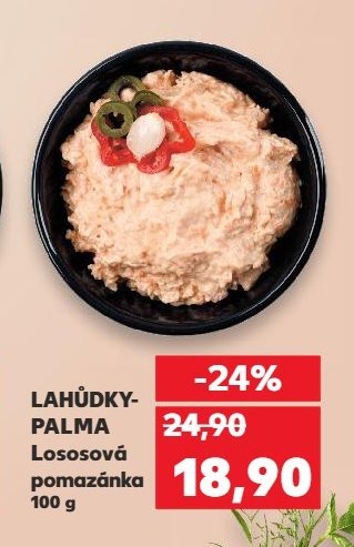 LAHŮDKY-PALMA Lososová pomazánka 100 g