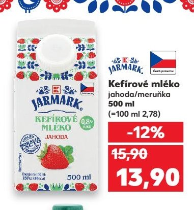 Kefírové mléko Jarmark