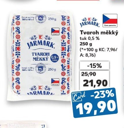 Tvaroh měkký Jarmark