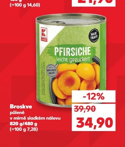 Broskve půlené