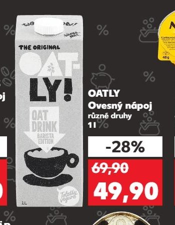 OATLY Ovesný nápoj různé druhy 1 l