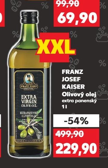 FRANZ JOSEF KAISER Olivový olej extra panenský 1 l