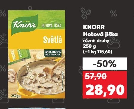 KNORR Hotová jíška různé druhy 250 g
