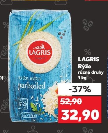 LAGRIS Rýže různé druhy 1 kg