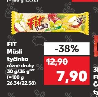 FIT Müsli tyčinka