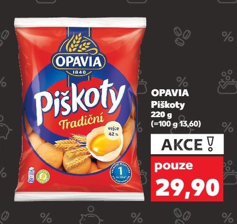 OPAVIA Piškoty