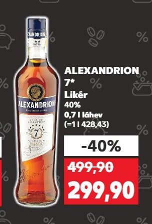 ALEXANDRION 7* Likér