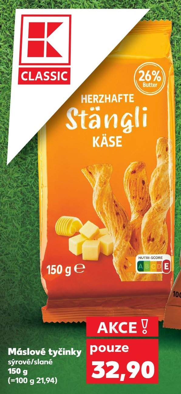 K-Classic Herzhhafte Stängli Käse