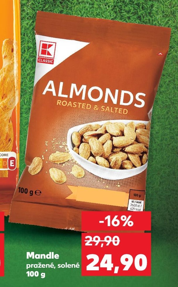 K-Classic Almonds Roasted & Salted