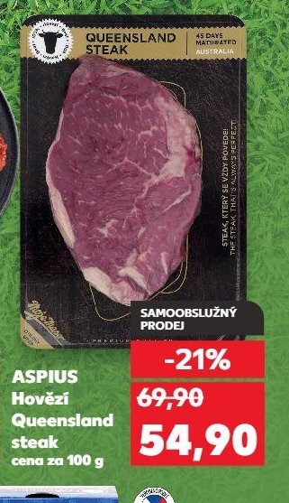 Aspius Hovězí Queensland steak