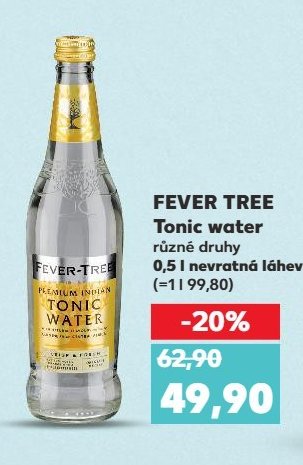 Fever Tree Tonic water