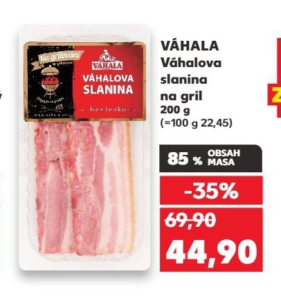 VÁHALA Váhalova slanina na gril 200 g