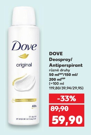 DOVE Deospray/ Antiperspirant