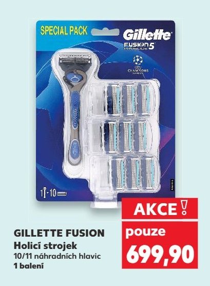 GILLETTE FUSION Holicí strojek