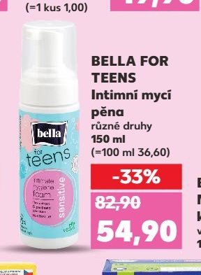 Bella For Teens Intimní mycí pěna