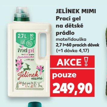 Jelínek Mimi Prací gel na dětské prádlo