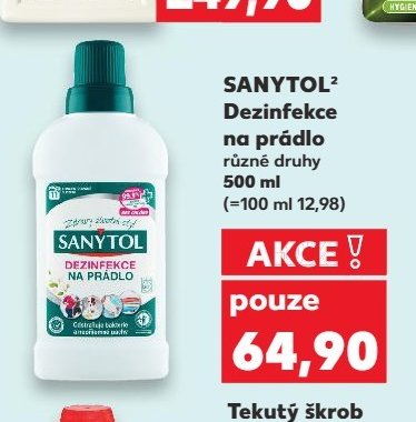 Sanytol Dezinfekce na prádlo