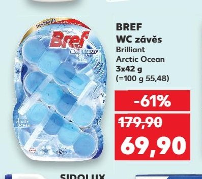 Bref WC závěs