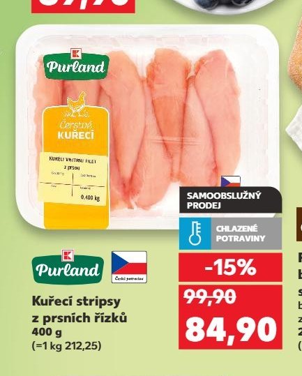 Kuřecí stripsy z prsních řízků