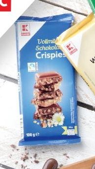 K-Classic Vollmilch Schokolade Crispies