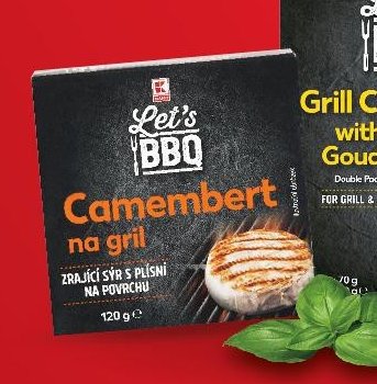 K-Classic Let's BBQ Camembert na gril