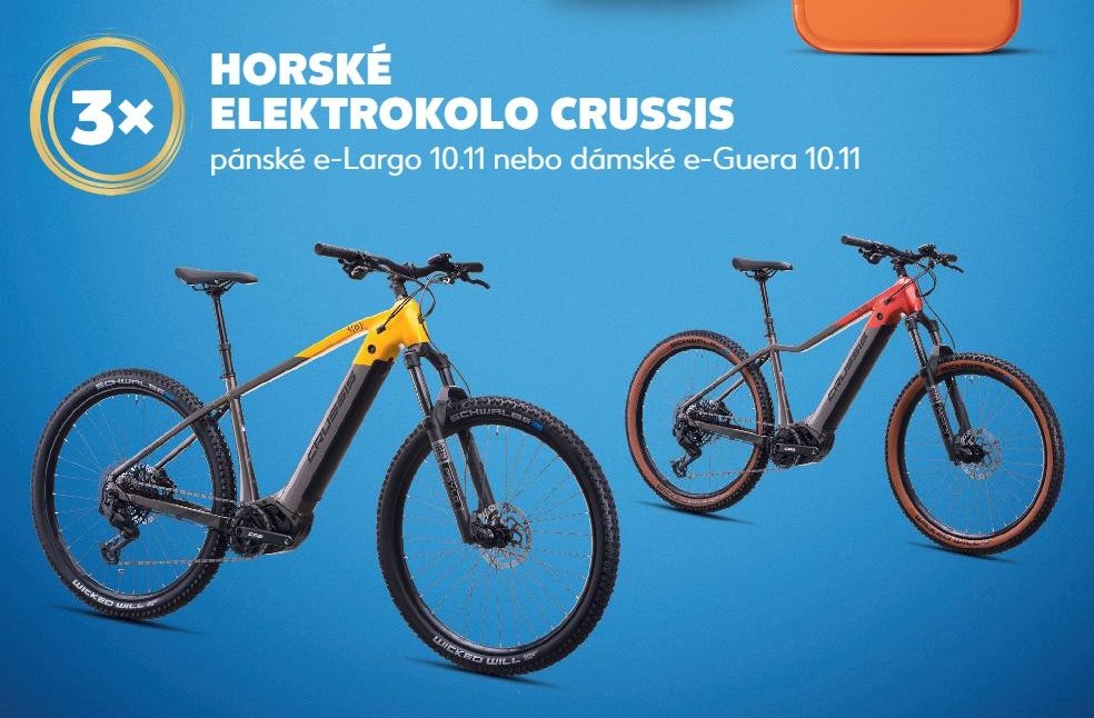 Horské elektrokolo Crussis (pánské e-Largo 10.11 nebo dámské e-Guera 10.11)