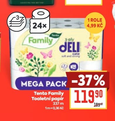 Tento Family Toaletní papír