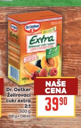 Dr. Oetker Želírovací cukr extra 2:1