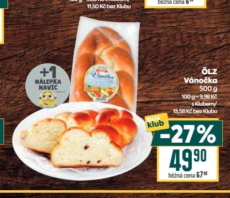 ÖLZ Vánočka 500 g