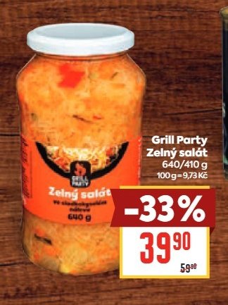 Grill Party Zelný salát