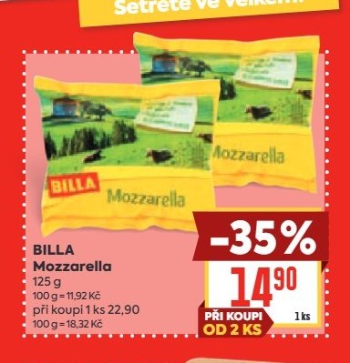BILLA Mozzarella