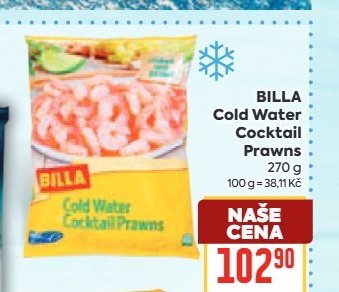 BILLA Cold Water Cocktail Prawns