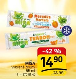 Míša vybrané druhy