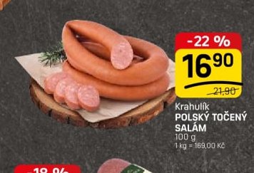 Krahulík POLSKÝ TOČENÝ SALÁM