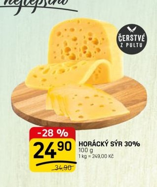 HORÁCKÝ SÝR 30%