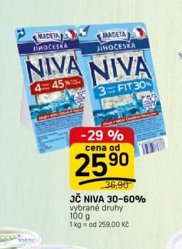 JČ NIVA 30-60%