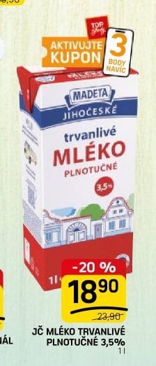 JČ MLÉKO TRVANLIVÉ