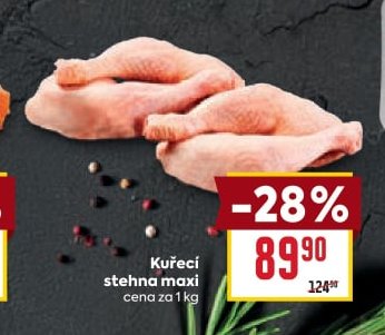 Kuřecí stehna maxi