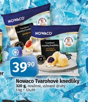Nowaco Tvarohové knedlíky