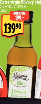 Nature's Promise Bio Extra virgin Olivový olej