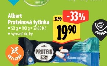Albert Proteinová tyčinka