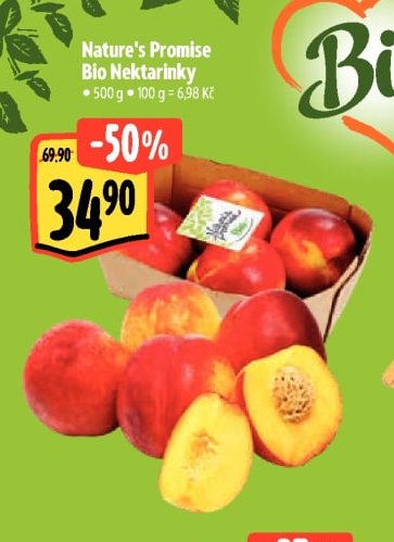 Nature's Promise Bio Nektarinky