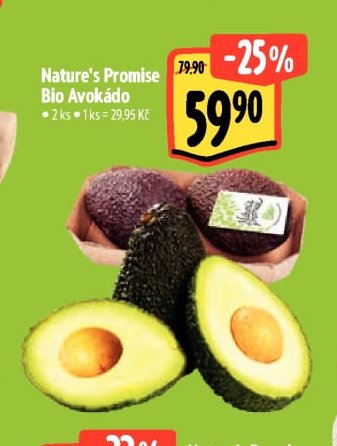 Nature's Promise Bio Avokádo