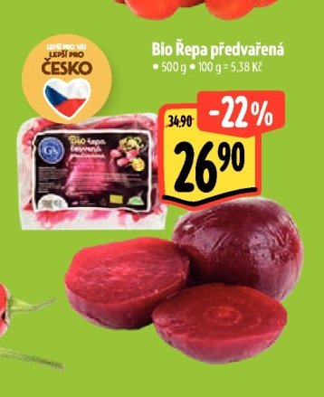 Bio Řepa předvařená