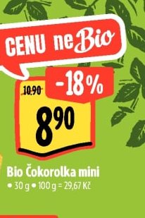 Bio Čokorolka mini