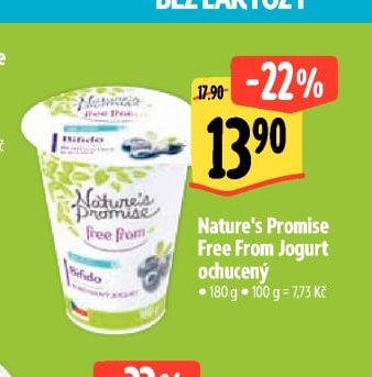 Nature's Promise Free From Jogurt ochucený