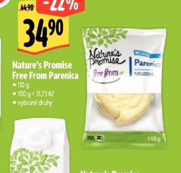 Nature's Promise Free From Parenica