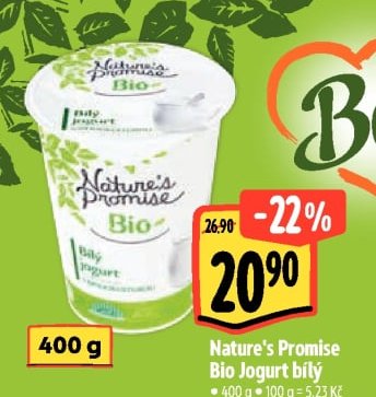 Nature's Promise Bio Jogurt bílý